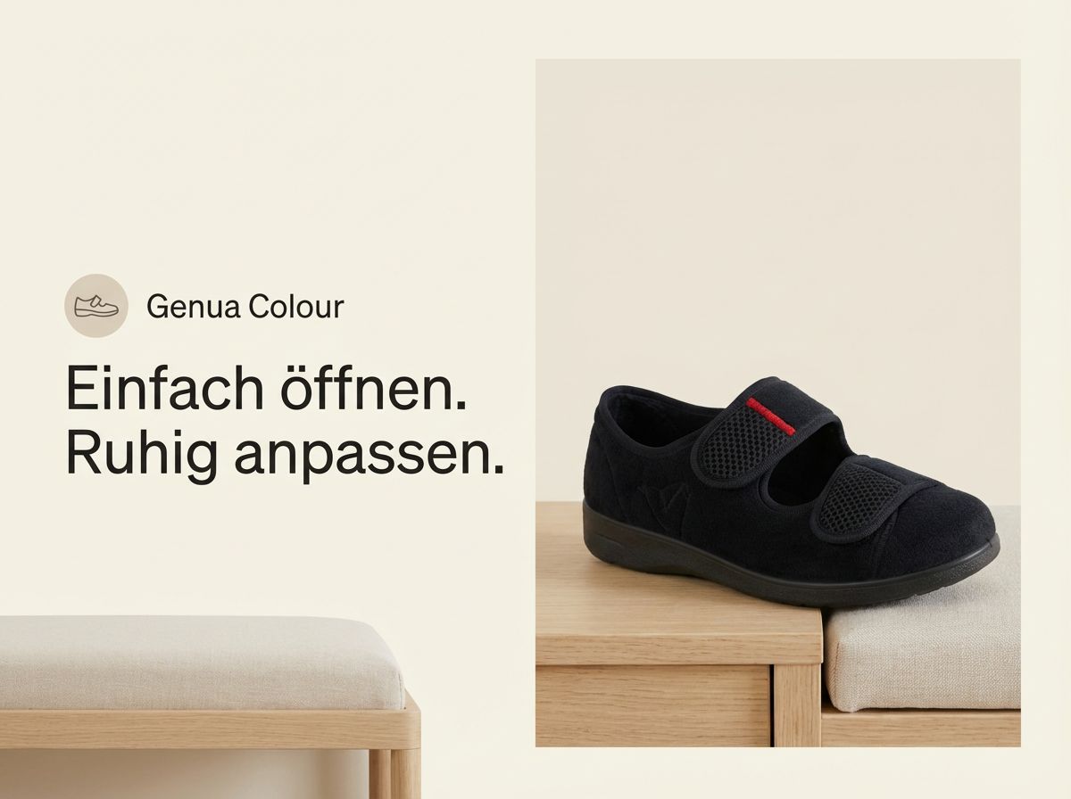 Malmö Klettschuh mit vollständig zu öffnender Klettkonstruktion