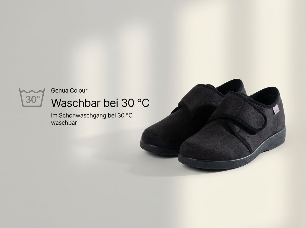 Malmö Klettschuh als geschlossene Pflege- und Therapieschuhvariante