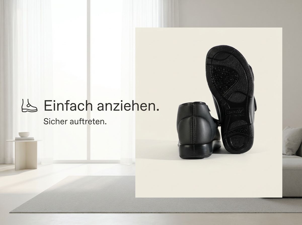 Seitliche Ansicht und Laufsohle des London Winter Klettstiefels