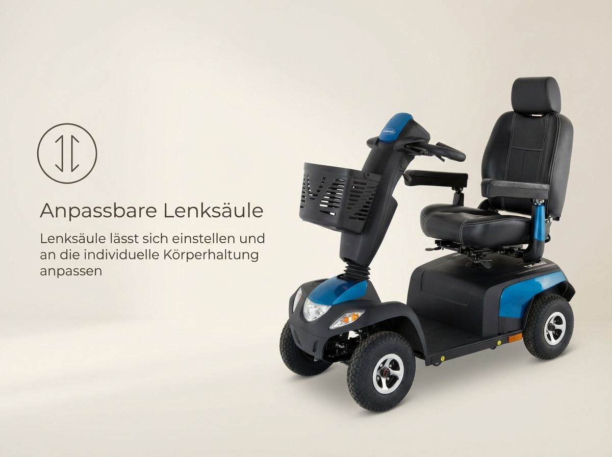 Invacare Orion Pro Elektromobil mit abnehmbarer Verkleidung und Schutz für Elektronik