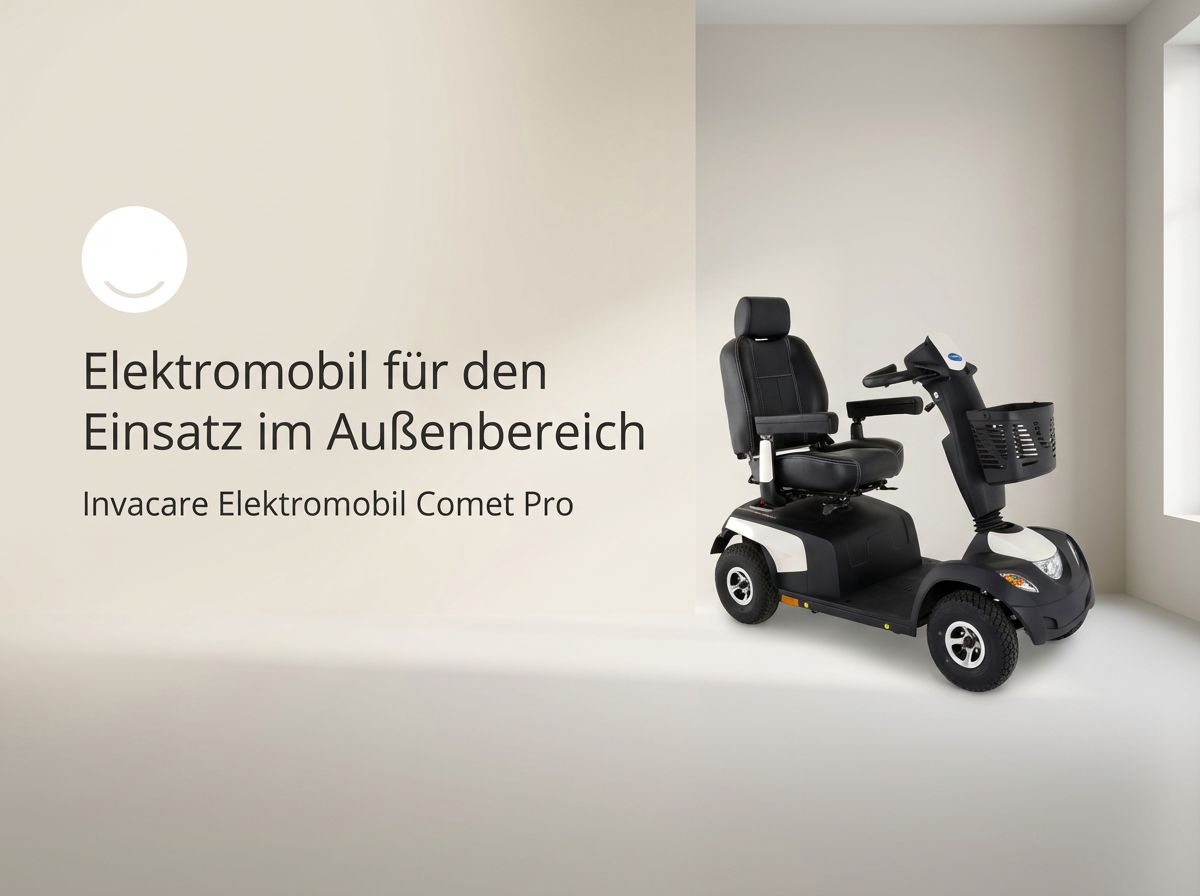 Invacare Elektromobil Comet Pro seitliche Ansicht